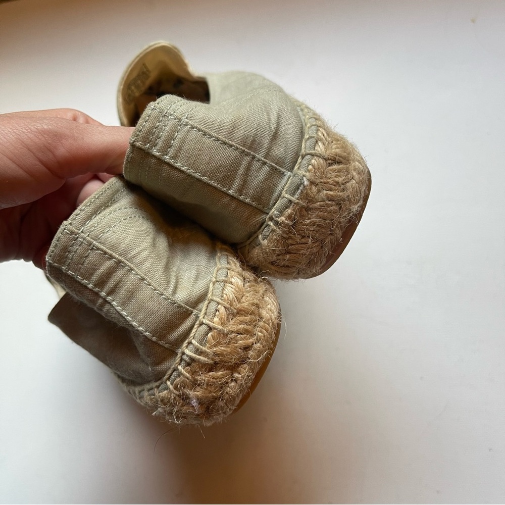 Soludos Platform Espadrilles Cocktail Drink Embroidered Slip On Size 9.5 - Picture 5 of 5